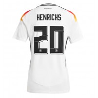 Deutschland Benjamin Henrichs #20 Fußballbekleidung Heimtrikot Damen EM 2024 Kurzarm